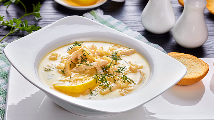 Calista Cafe Greek Traditional Cuisine_Avgolemono Soup